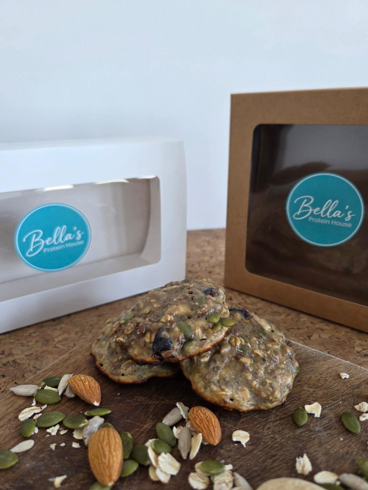 Gift-ready protein snack packaging